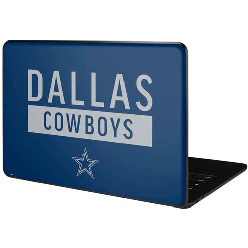 NFL Dallas Cowboys Blue Performance Series Google Pixelbook Go Skin